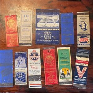 Vintage Matchbook Collection